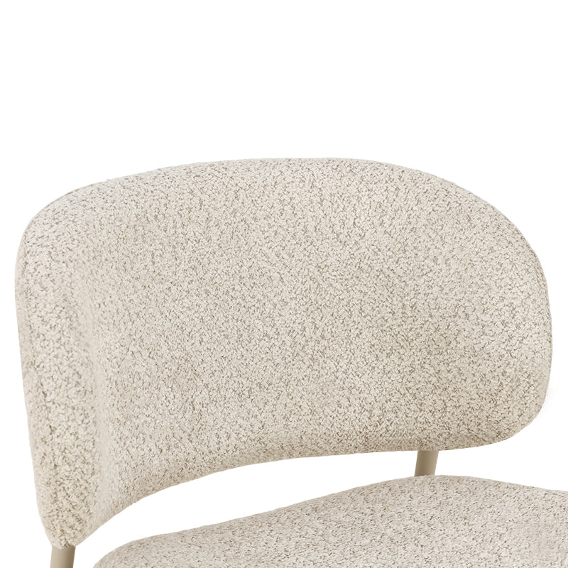 Sedie da pranzo Hadley [set di 2] [tessuto bouclé]