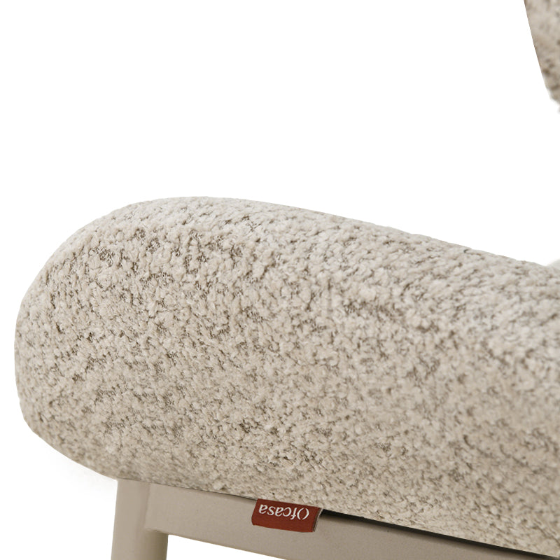 Sedie da pranzo Hadley [set di 2] [tessuto bouclé]