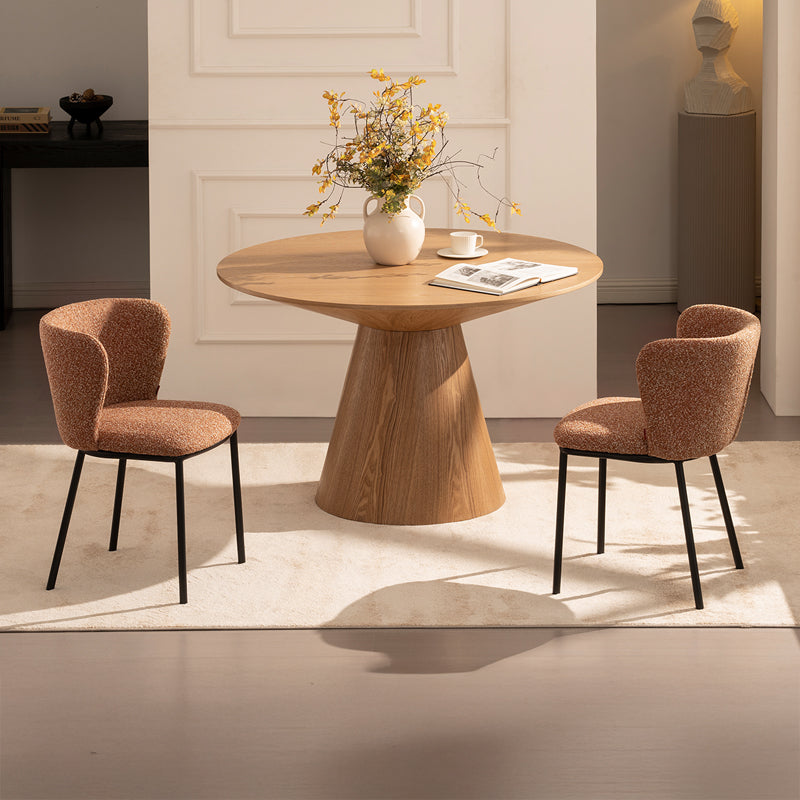 Sedie da pranzo Karin [set di 2] [Boucle]