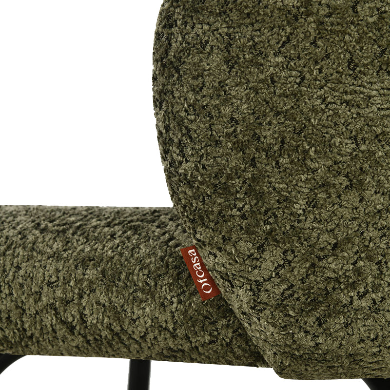 Sgabelli Yasin [set di 2] [tessuto bouclé] [65 cm]