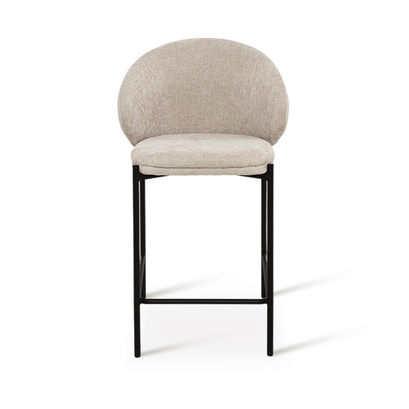 Sgabelli da bar Bard [Set da 1] [Tessuto in lino] [65 cm]