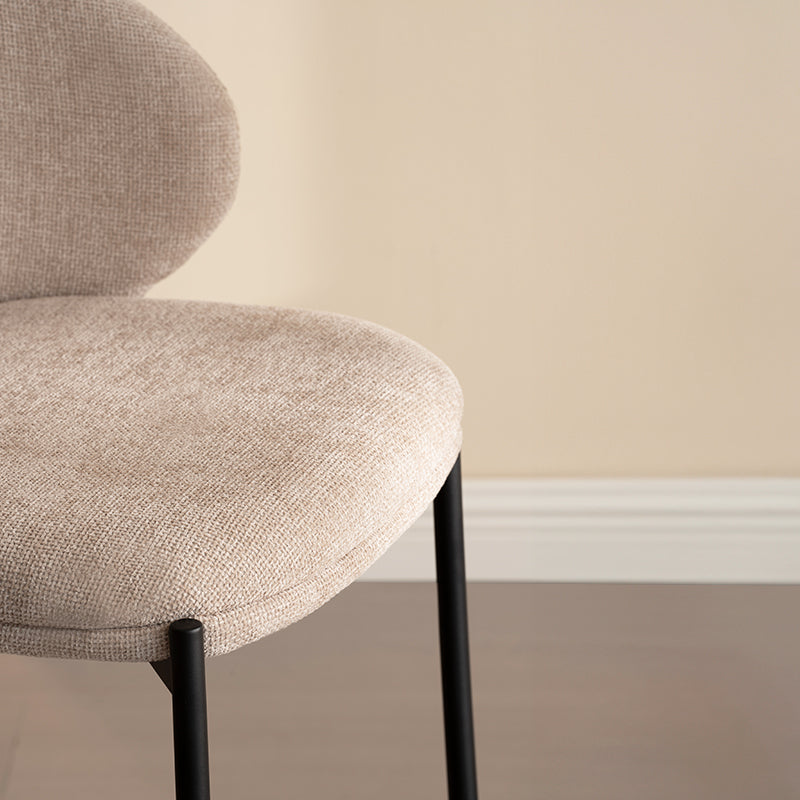 Sgabelli da bar Bard [Set da 1] [Tessuto in lino] [65 cm]