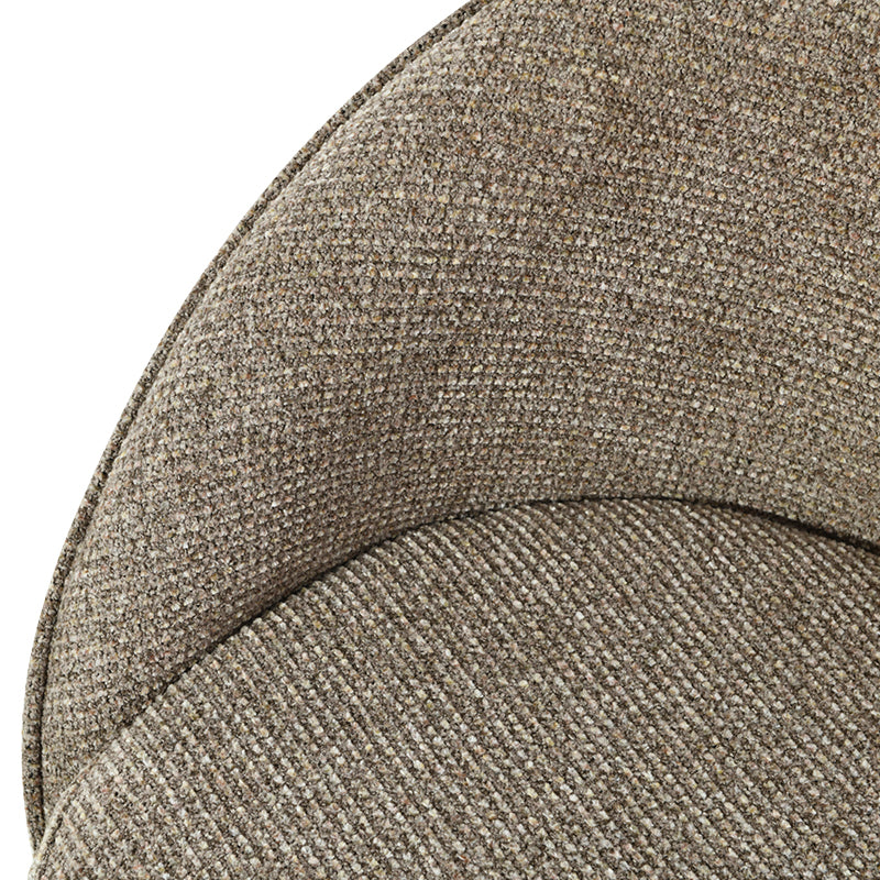 Tavolo da pranzo rotondo Tiana e 2 poltrone da pranzo girevoli a 360° Paislee [Set da pranzo]