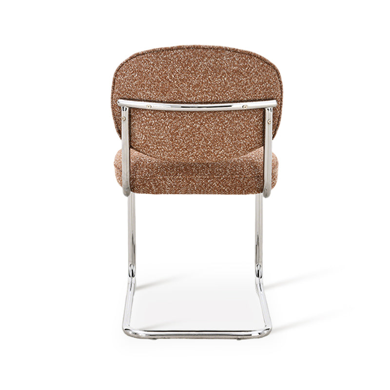 Sedia da pranzo Danica [set da 1] [ [tessuto bouclé][argento]