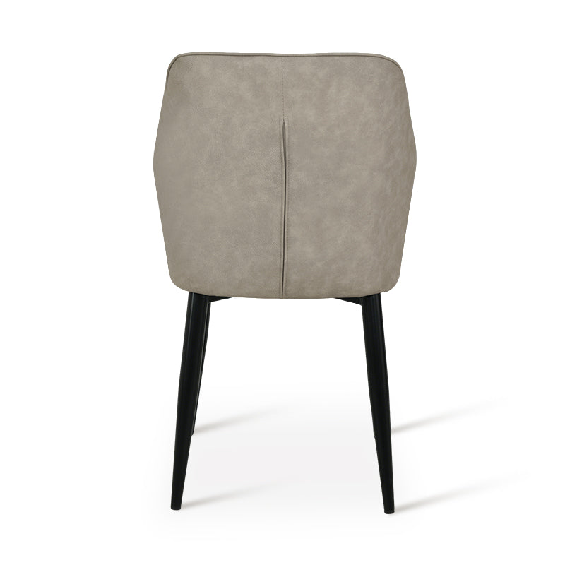 Sedie da pranzo Aleena [set di 2] [ecopelle] [marrone] [beige]