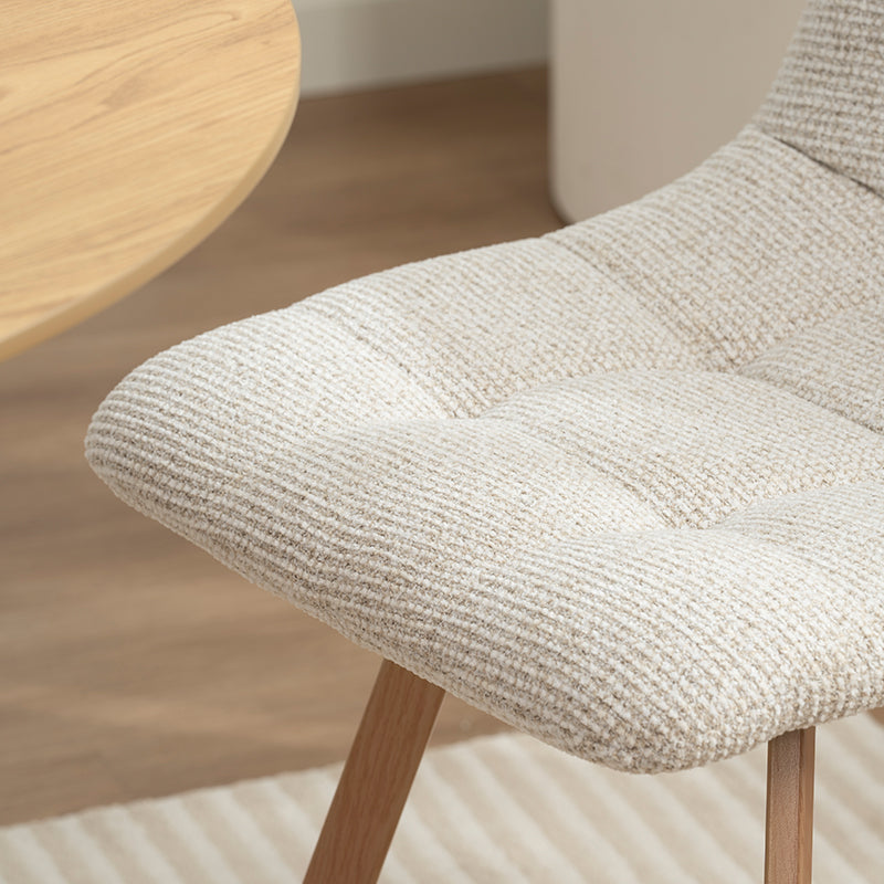 Tavolo da pranzo rotondo Gemma e 4 Sedie da pranzo Aoife Sleek [Set da Pranzo]