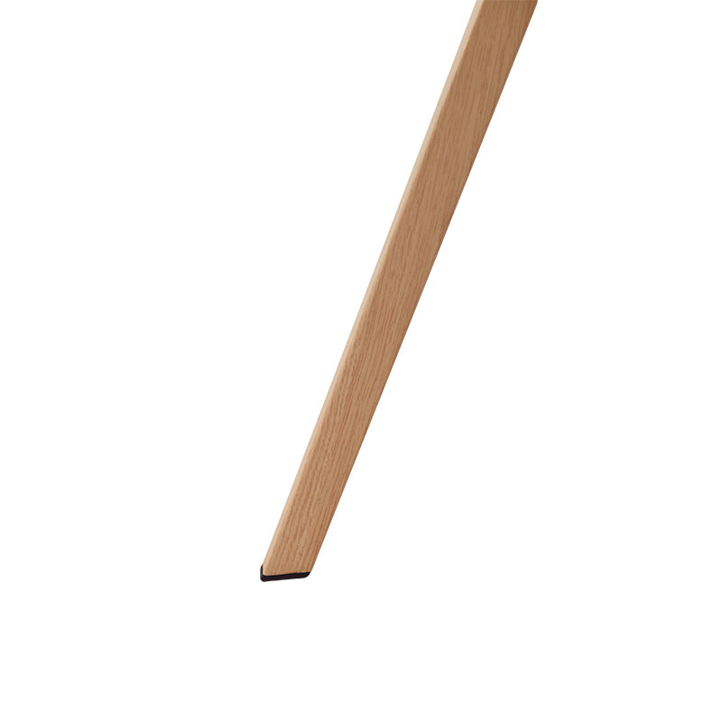 Sedie da pranzo Aoife Sleek [set di 2] [tessuto di lino] [gambe in metallo di quercia]