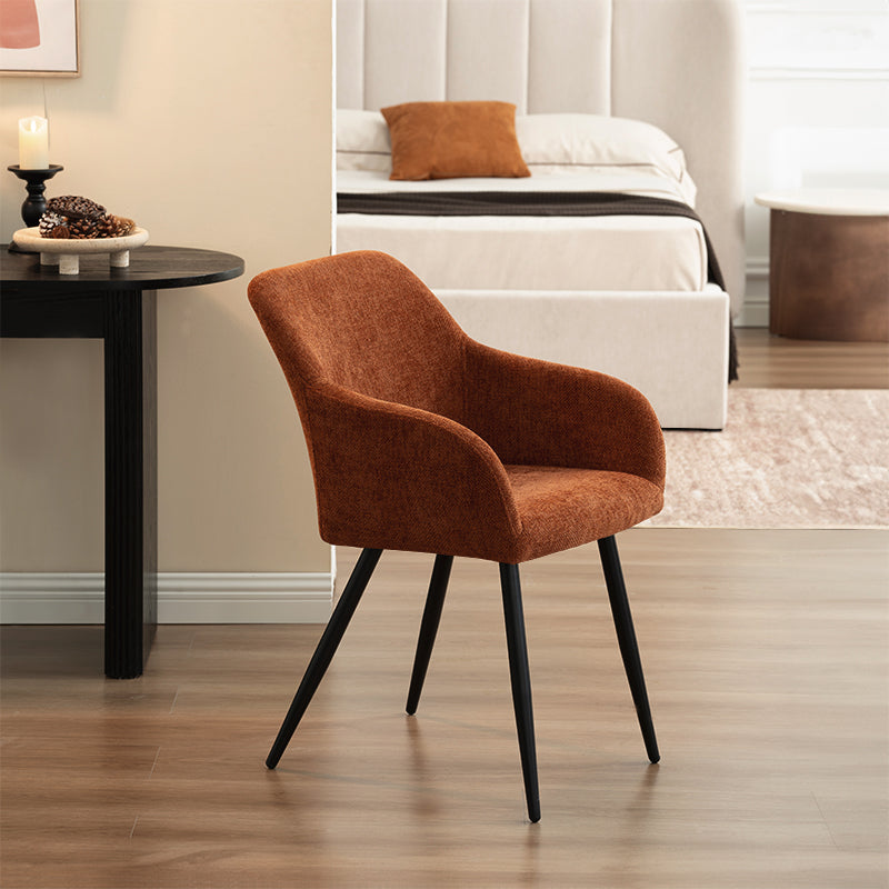 Sedie Con Braccioli Frazer [set di 2] [tessuto di lino]