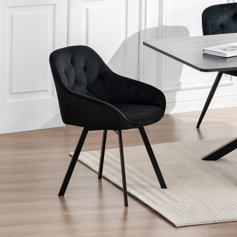 Tavolo da pranzo Rettangolare Thalia e 4 Sedie da Pranzo Keaton [Set da Pranzo]