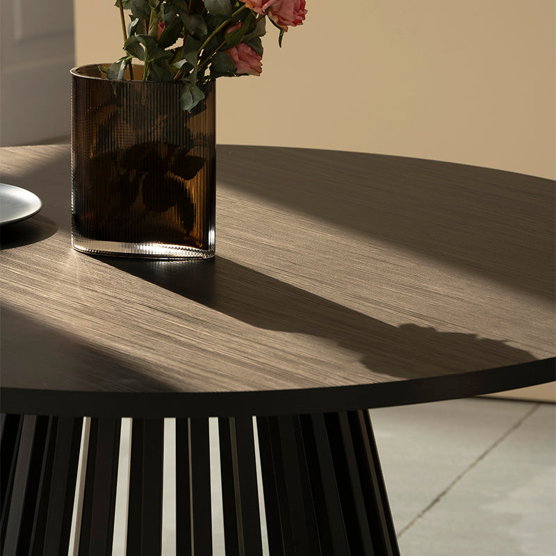 Tavolo da pranzo rotondo Verónica e 4 sedie Sienna Garden [Set da pranzo]