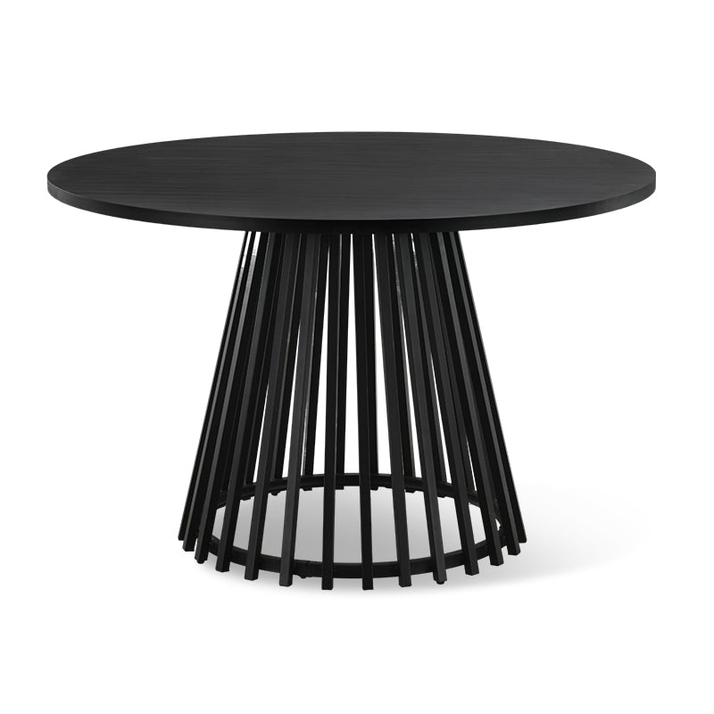 Tavolo da pranzo rotondo Verónica e 4 sedie Sienna Garden [Set da pranzo]