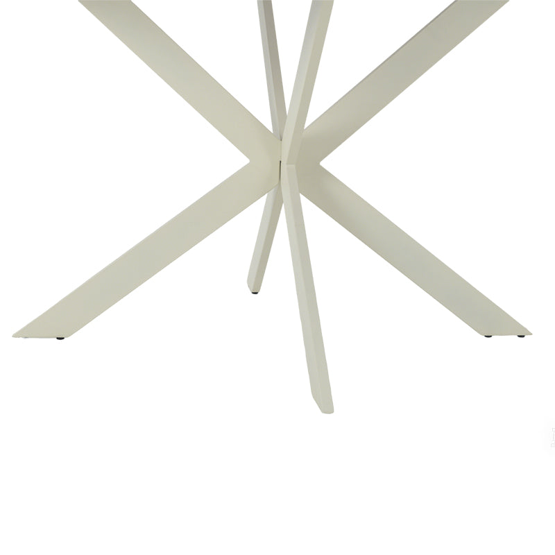 Tavolo da pranzo rotondo Tilly e 4 sedie da pranzo Dahlia [Set da pranzo]