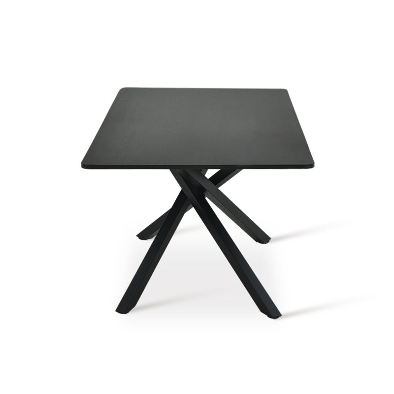 Tavolo da pranzo rettangolare Thalia [Legno nero] [180 cm]