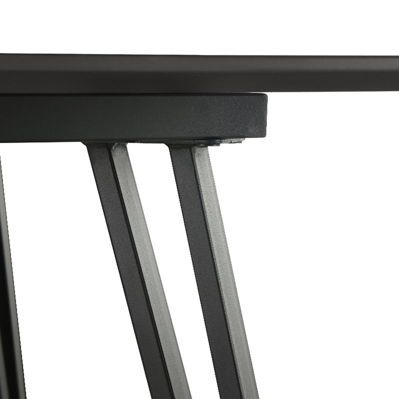 Tavolo da pranzo rettangolare Fareeha [Colore legno] [160 cm]
