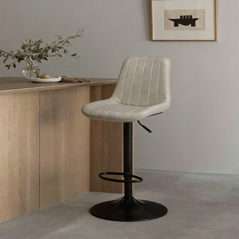 Sgabelli Jarvis AH [set di 2] [ecopelle] [62cm-82cm]